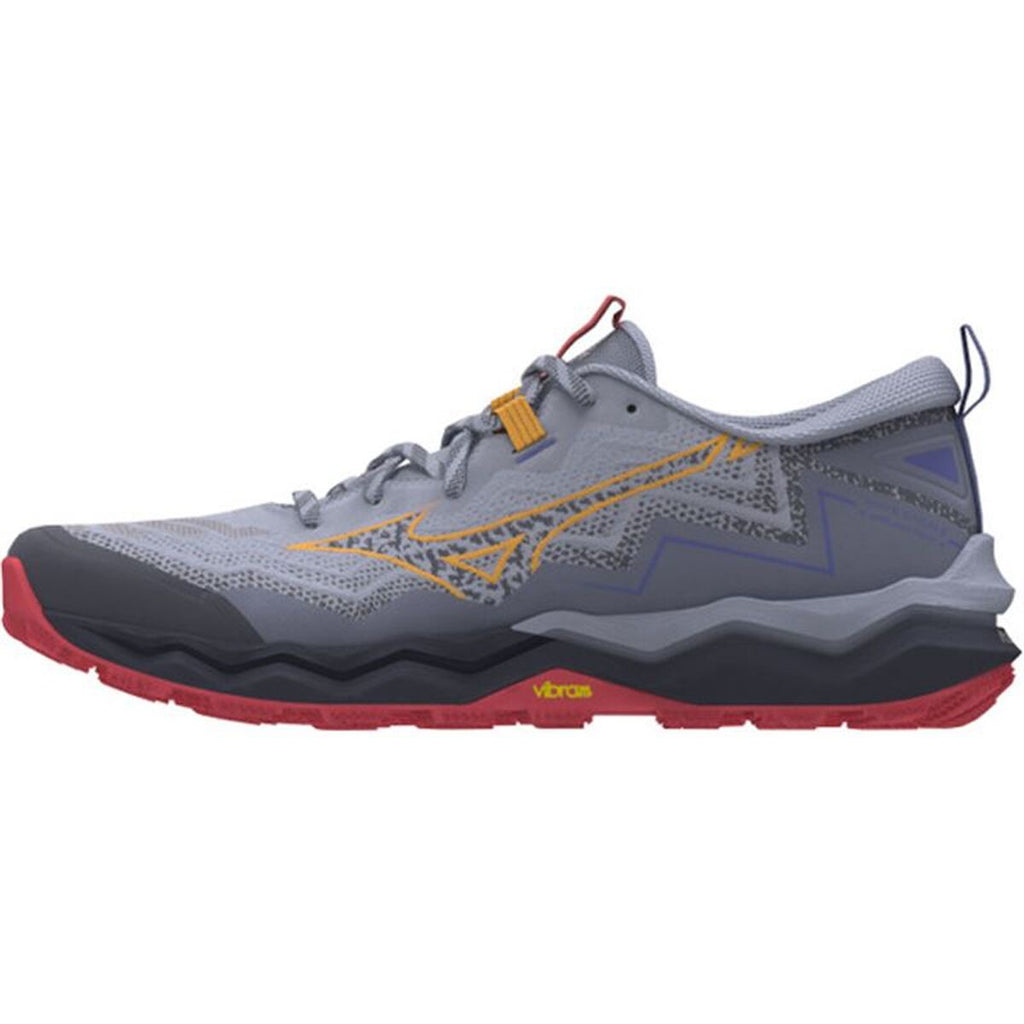 Damen Mizuno Wave Daichi 9 Trail Laufschuhe Grau