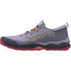 Damen Mizuno Wave Daichi 9 Trail Laufschuhe Grau
