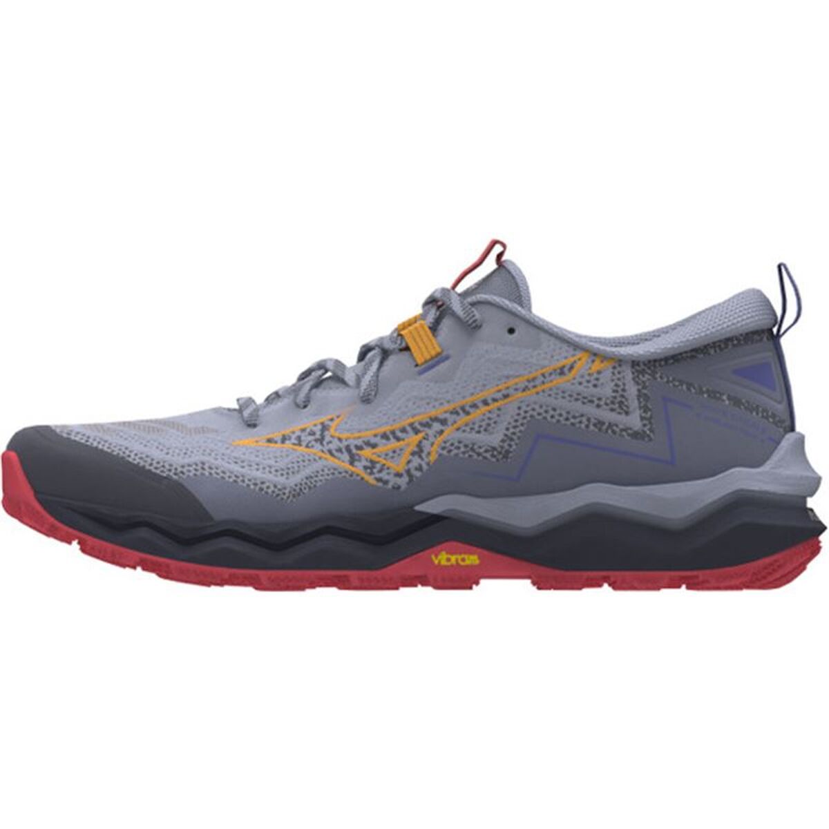 Damen Mizuno Wave Daichi 9 Trail Laufschuhe Grau