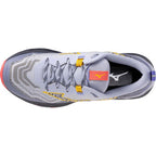 Damen Mizuno Wave Daichi 9 Trail Laufschuhe Grau