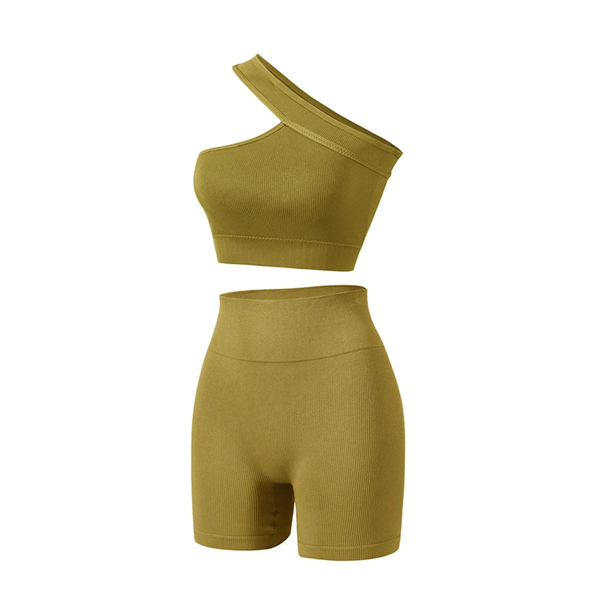 Damen Off-Shoulder Fitness-Set – Produktansicht 4