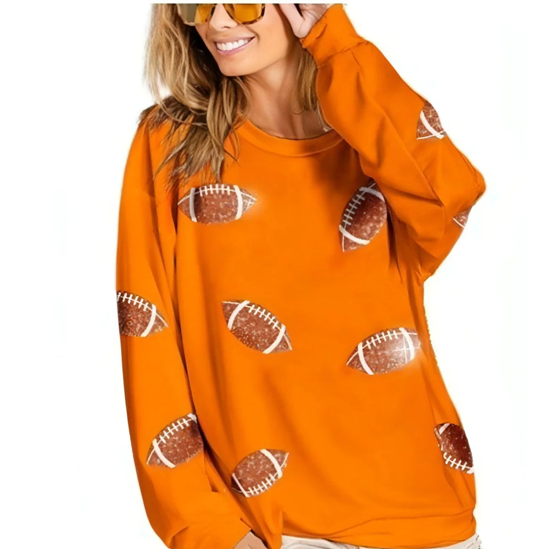 Damen Rugby-Pullover locker geschnitten – Detailansicht 2