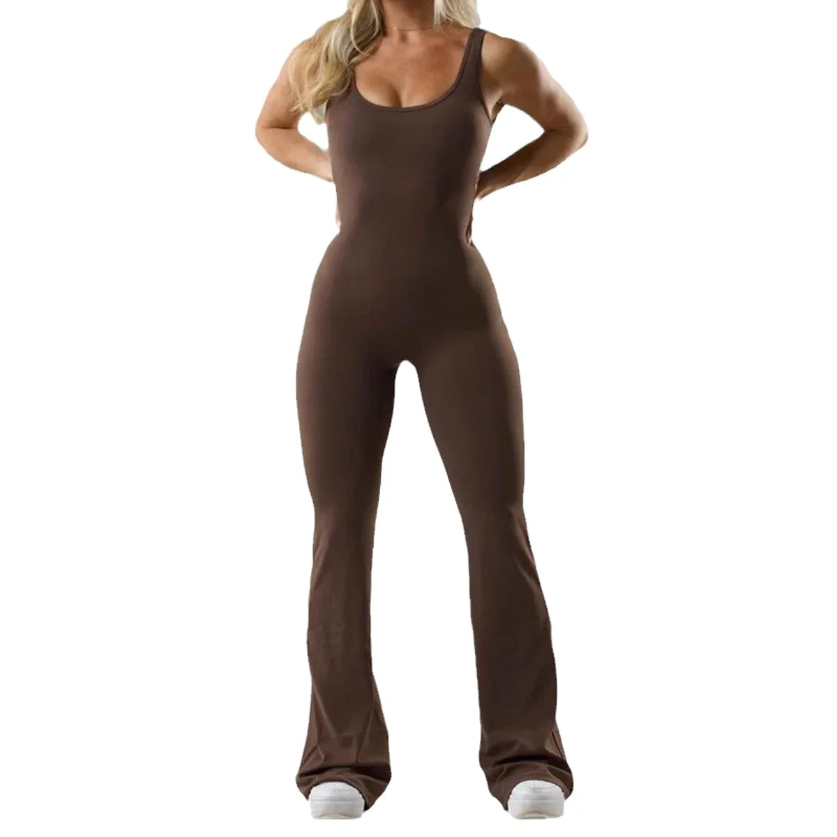 Damen Seamless Yoga-Leggings mit Cut-outs – Produktansicht 3