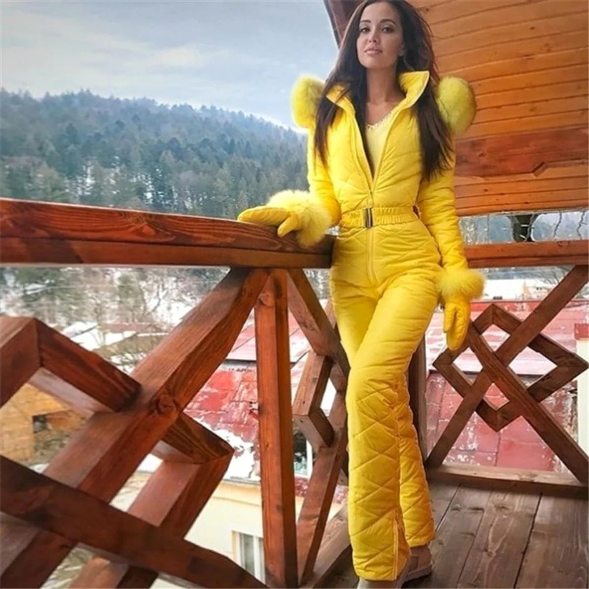 Damen Ski-Overall für Winter & Outdoor