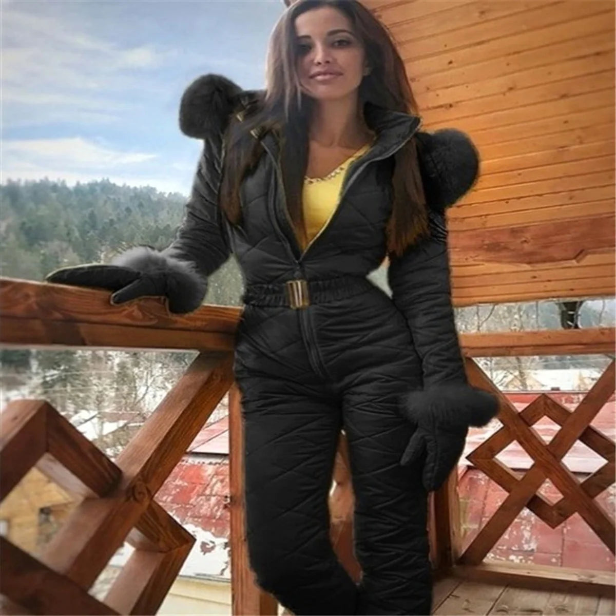 Damen Ski-Overall für Winter & Outdoor