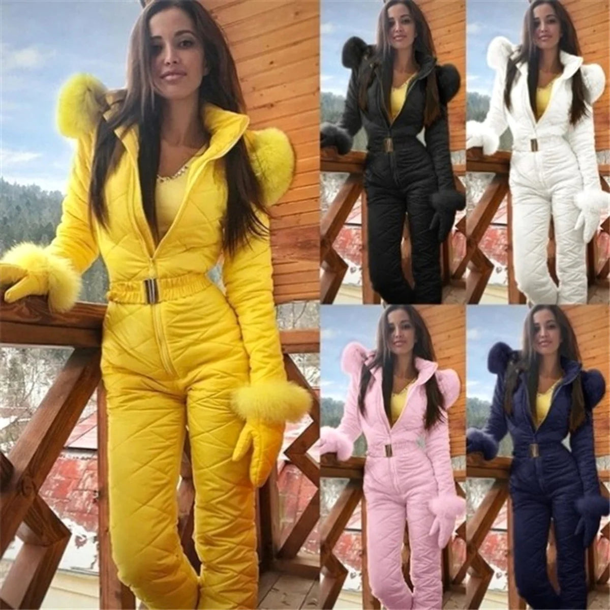 Damen Ski-Overall für Winter & Outdoor