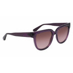 Damensonnenbrille Longchamp LO755S-5218501 mit graulila Polycarbonatlinsen
