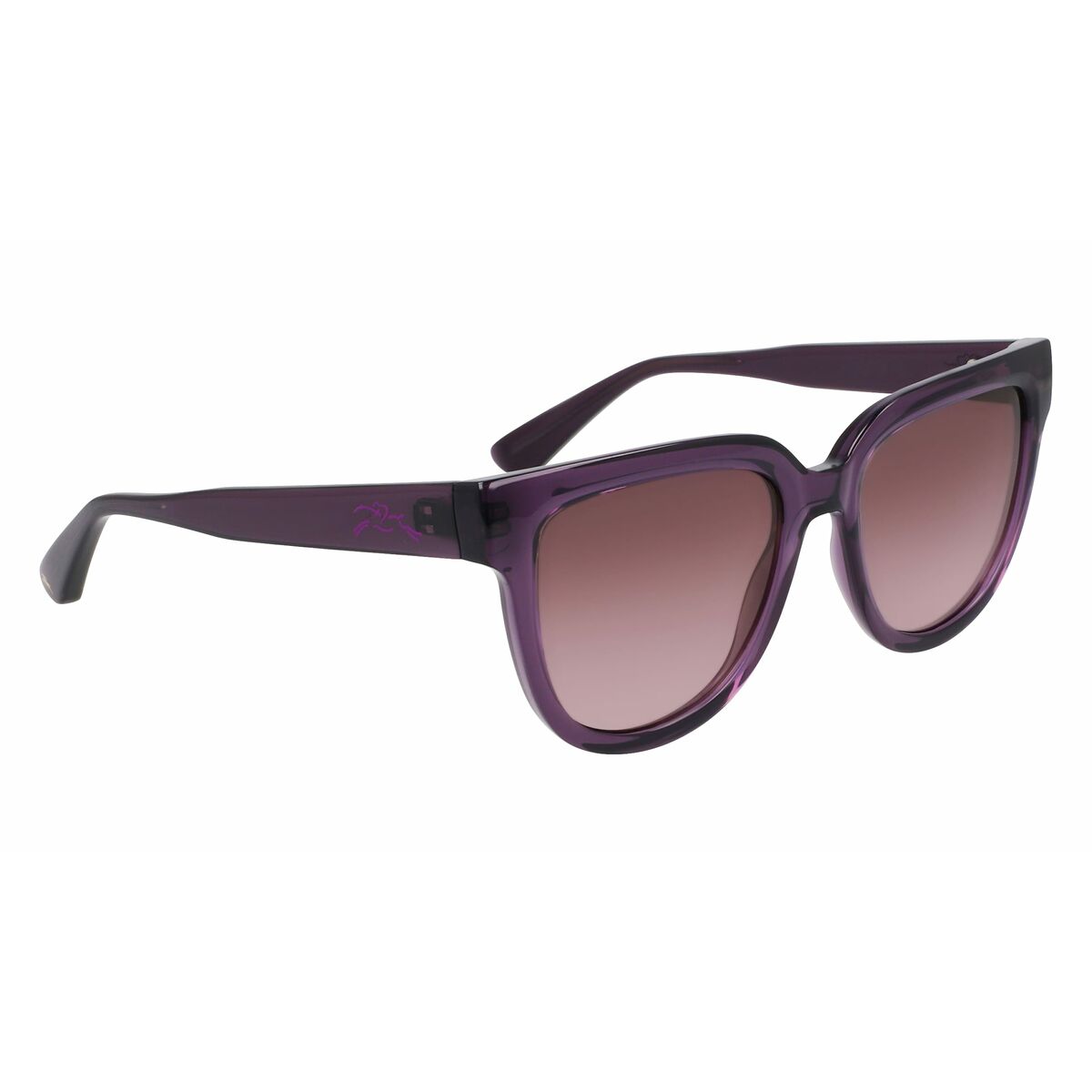 Damensonnenbrille Longchamp LO755S-5218501 mit graulila Polycarbonatlinsen