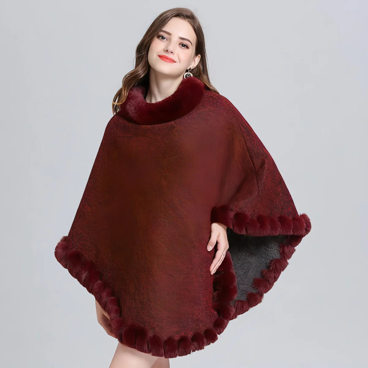 Damen Strickjacke locker geschnitten – Produktansicht 5