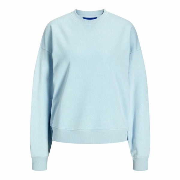 Damen Sweater ohne Kapuze Jack & Jones Jxalfa Hellblau - Mode Accessoires