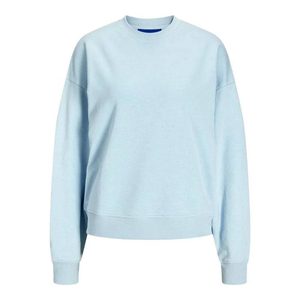 Damen Sweater ohne Kapuze Jack & Jones Jxalfa Hellblau - Mode Accessoires