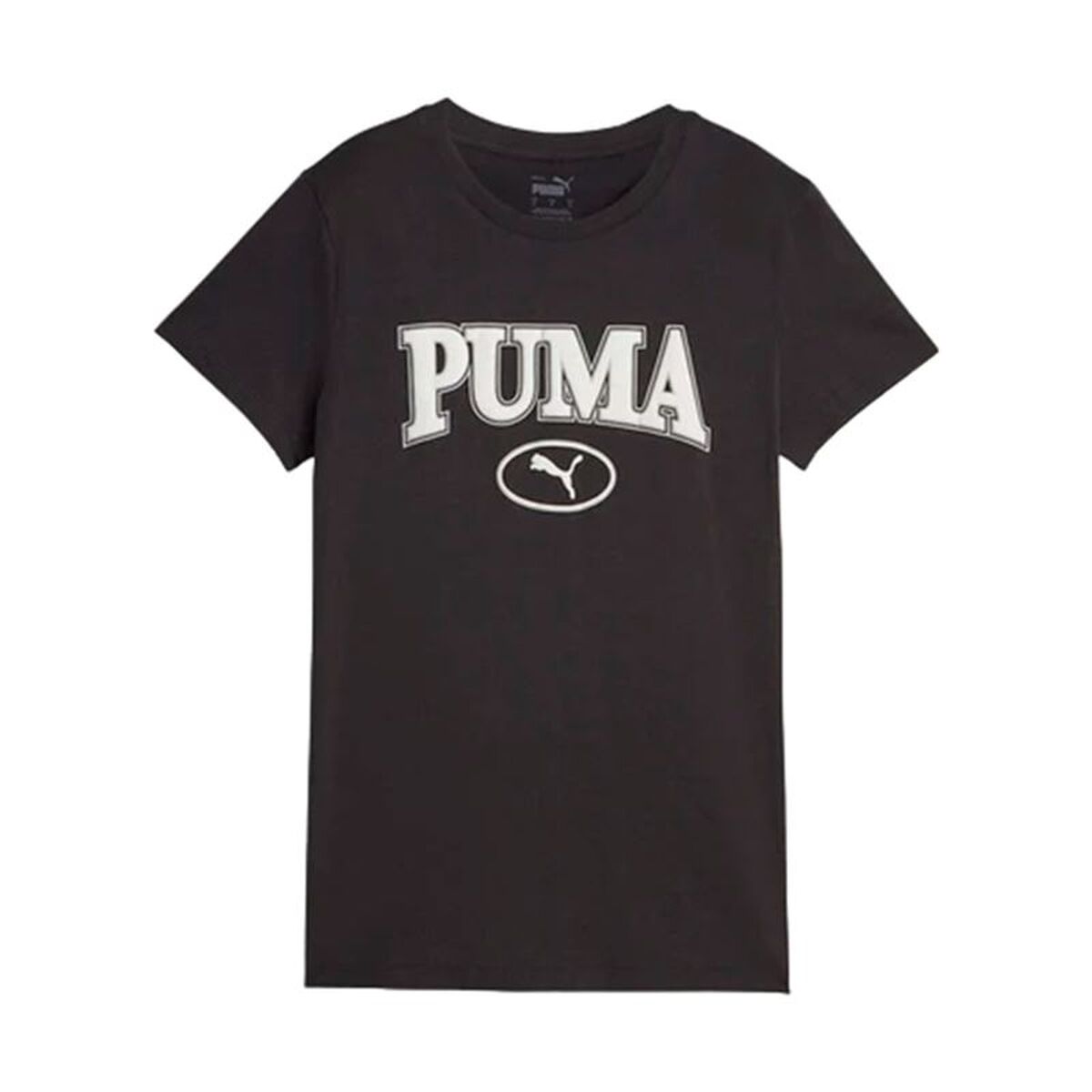 Damen T Shirt Puma Squad Graphicc Schwarz - Mode & Accessoires
