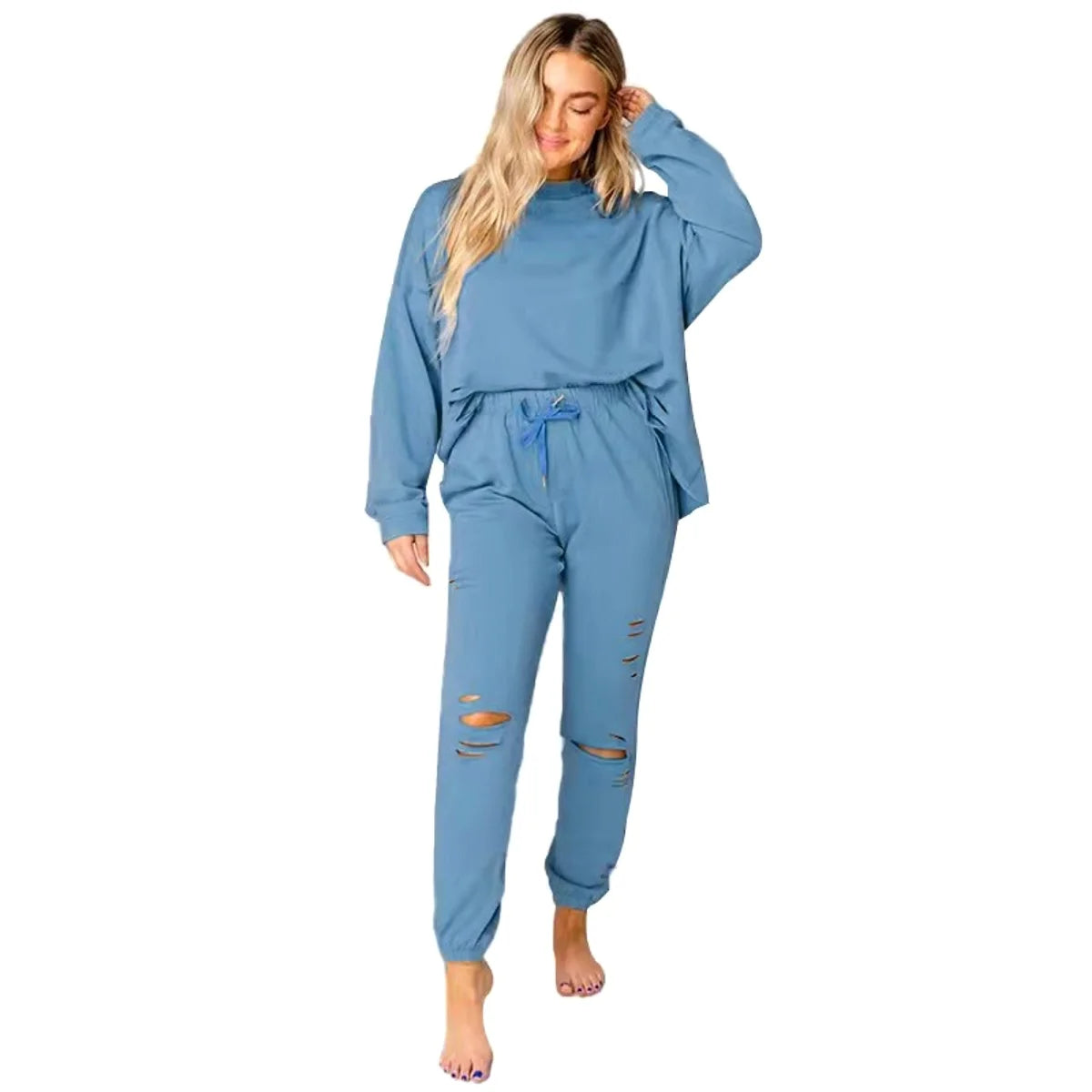Damen Trainingsanzug mit Used-Details