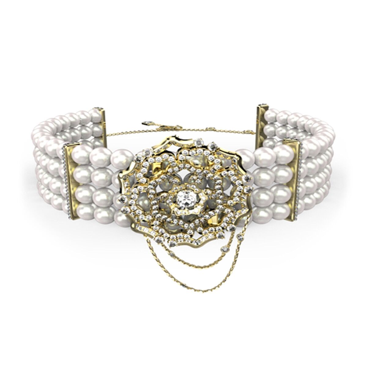 Damenarmreif Guess JUBN04542JWYGT-U Silberfarben - Schmuck Damen