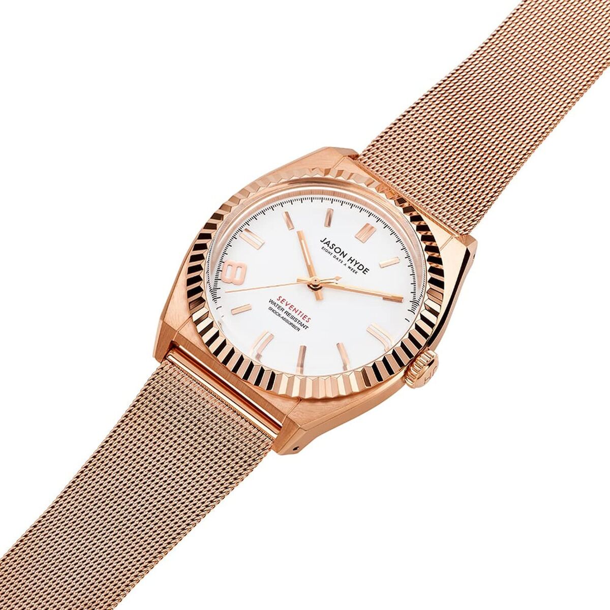 Damenuhr Jason Hyde jh20016 Armbanduhr 40 mm Silber