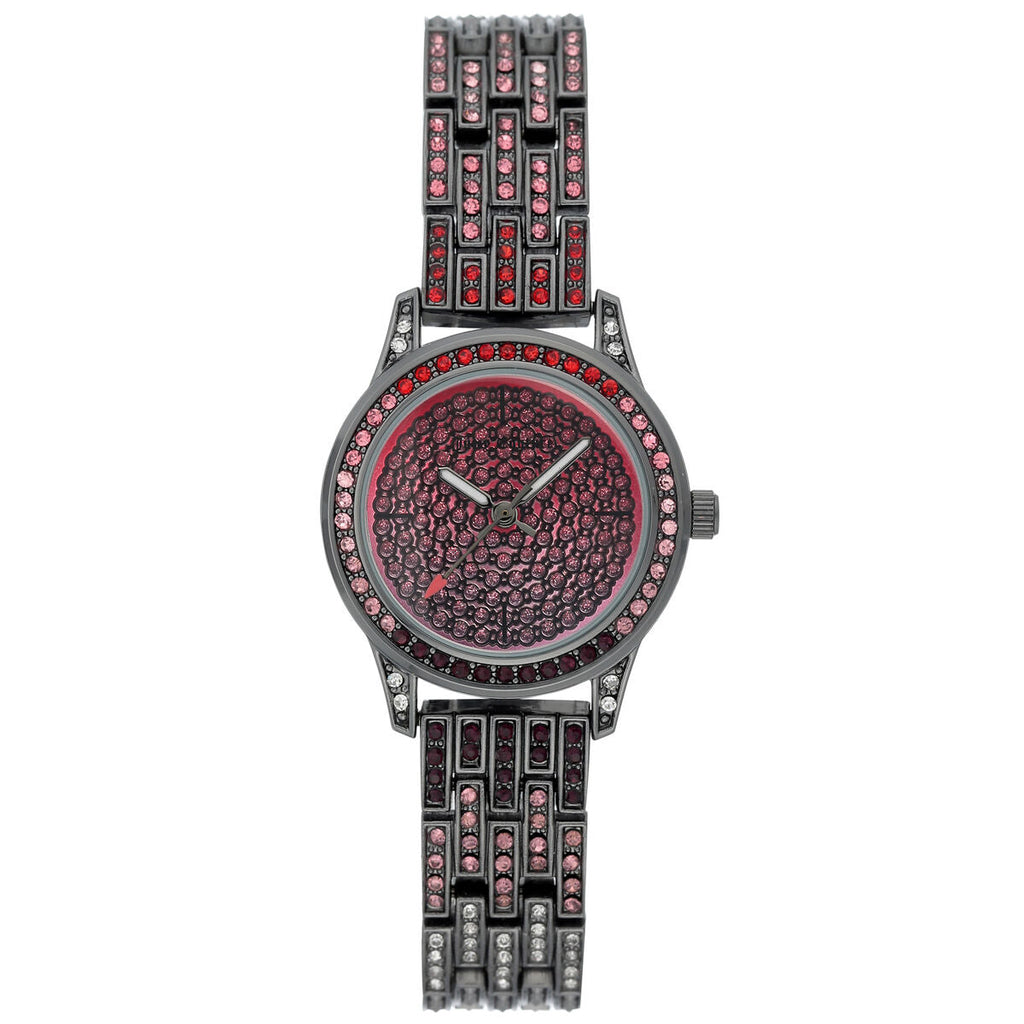 Damenuhr Juicy Couture JC 1144MTBK Schwarz Metall