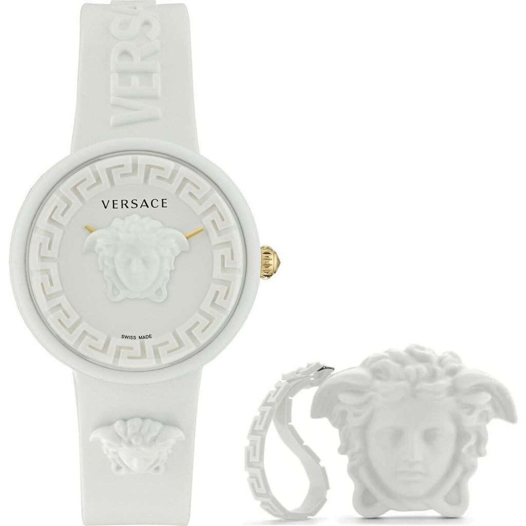 Damenuhr Versace Medusa Pop White Silicon Purse