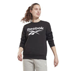 Damen Sweater Reebok Identity Logo Fleece Schwarz - Mode & Accessoires