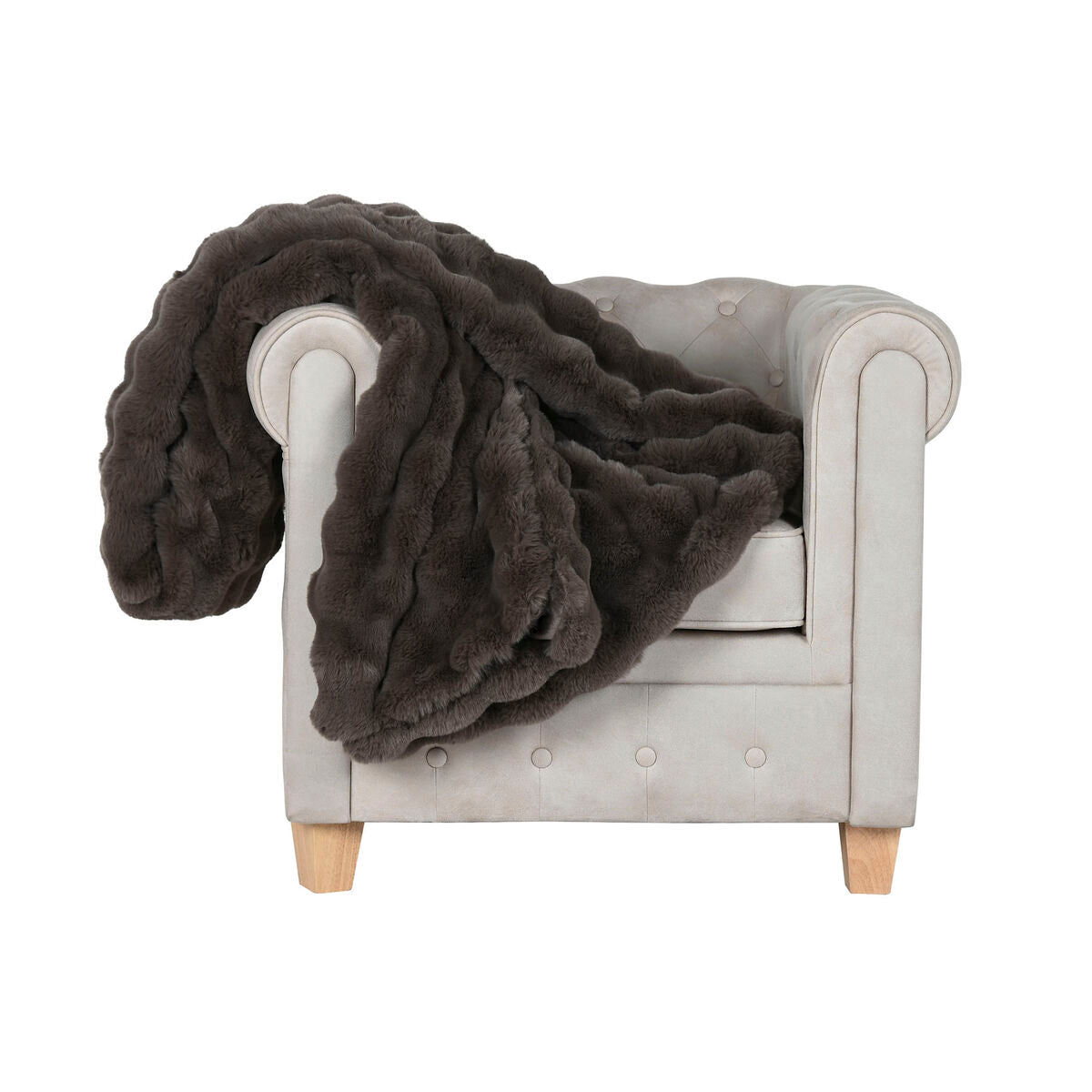 Decke Home ESPRIT Braun – Stilvolle Polyesterdecke