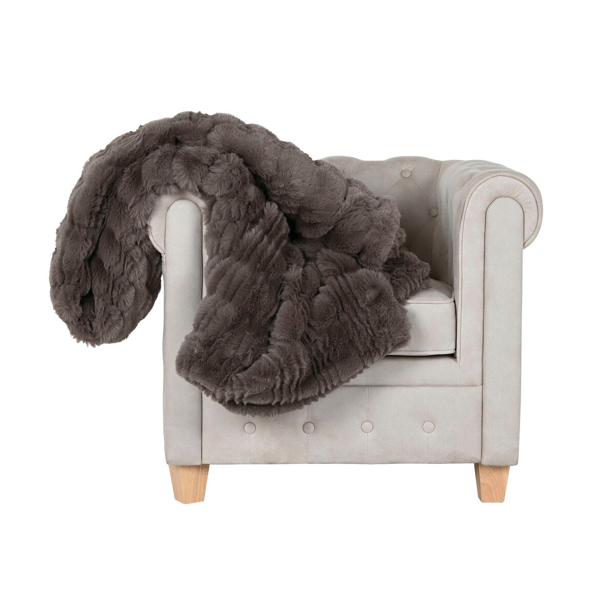 Decke Home ESPRIT – Braun Stilvolle Wohnaccessoires