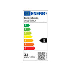 Deckenventilator LED einziehbaren Flügeln Fernbedienung