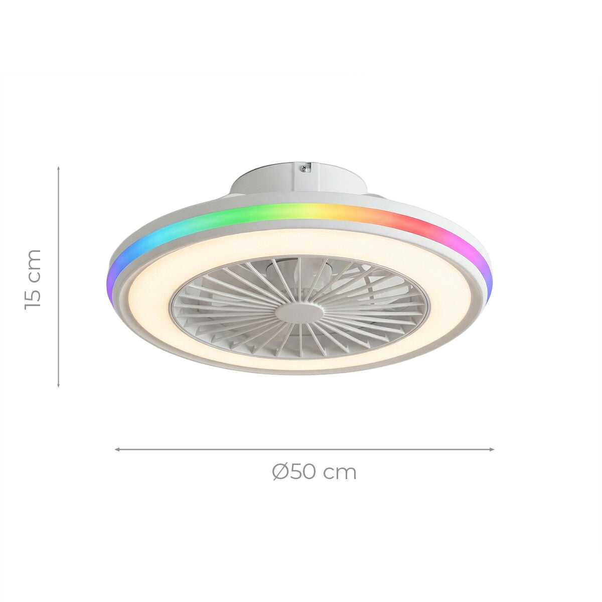 Deckenventilator Nexory Innovagoods Fernbedienung RGB