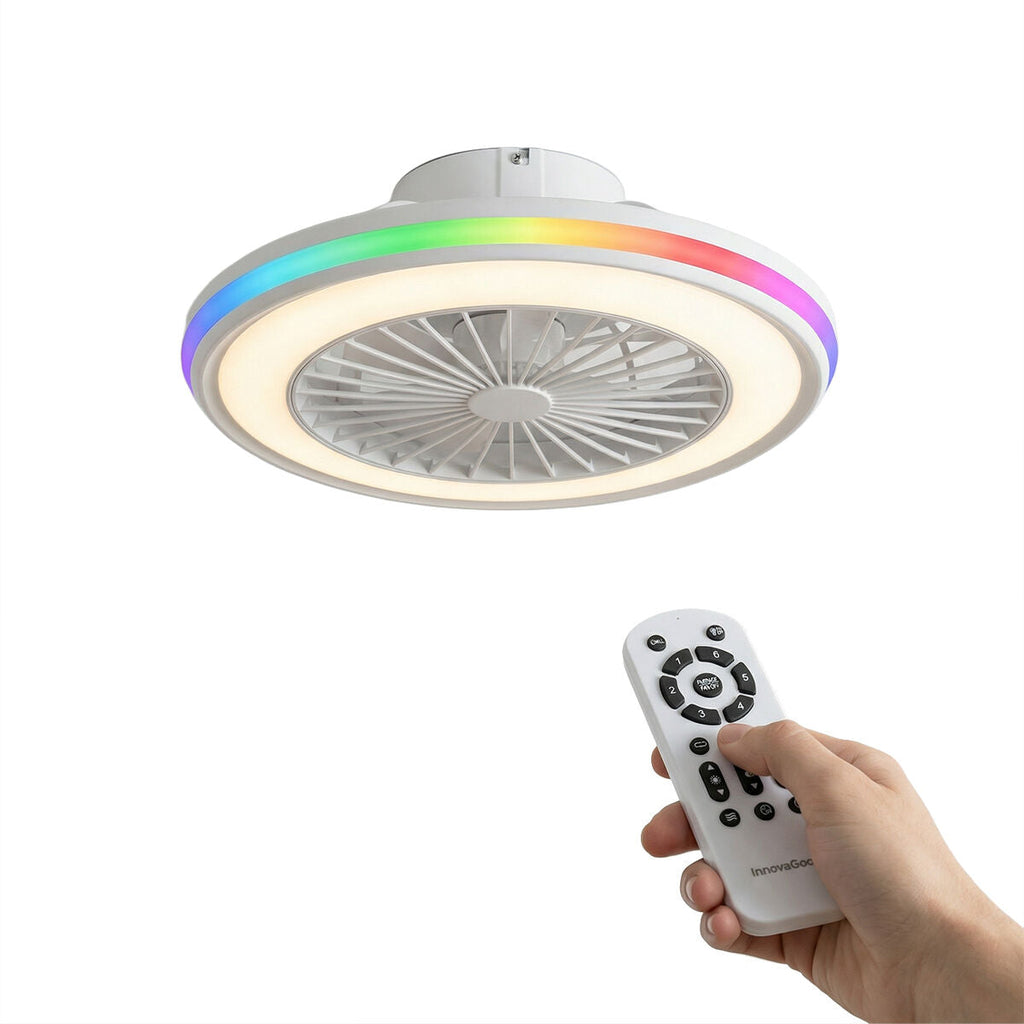 Deckenventilator Nexory Innovagoods Fernbedienung RGB
