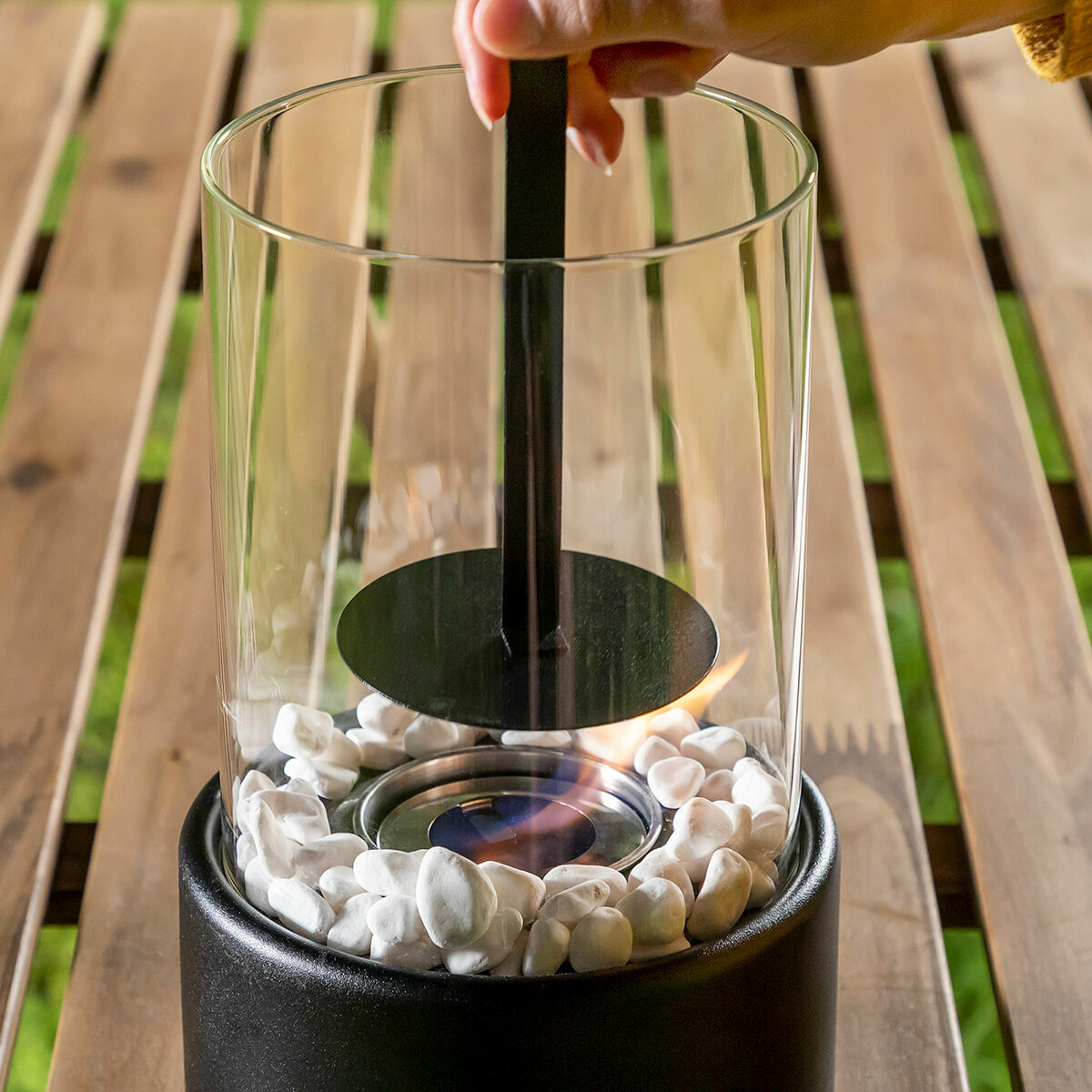 Dekorativer Bioethanol Tischkamin Heatfir Innovagoods