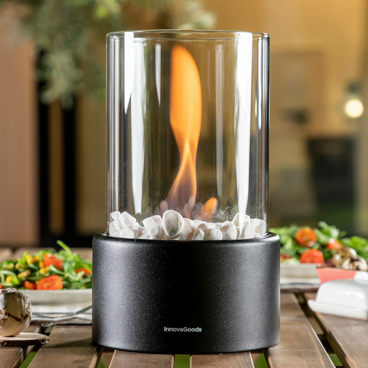 Dekorativer Bioethanol Tischkamin Heatfir Innovagoods
