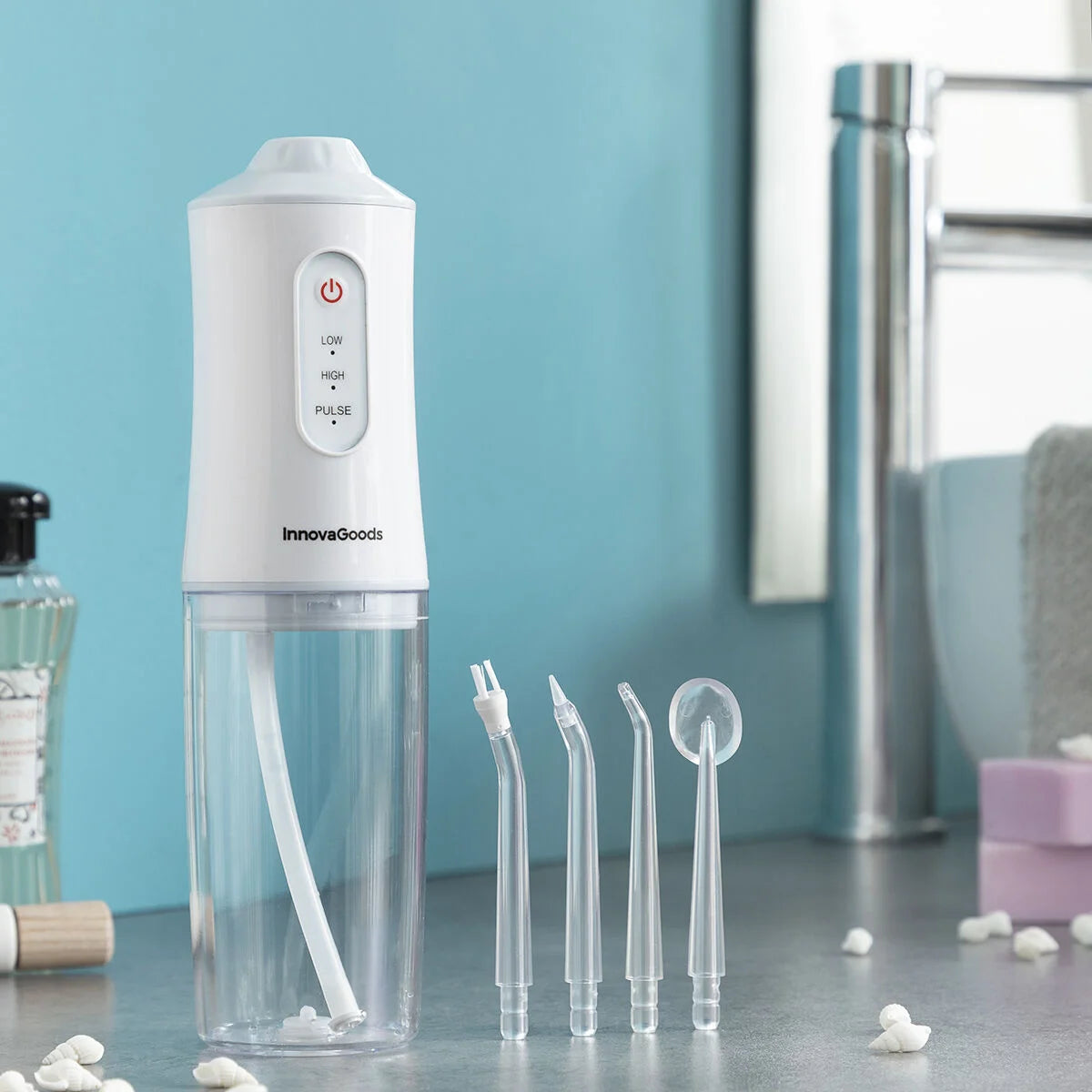 Tragbare wiederaufladbare Munddusche Denter – Produktansicht 3
