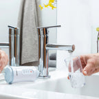 Denter Tragbare Wiederaufladbare Munddusche Blau Weiß