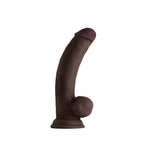 Dildo Realistisch – Mahagoni Schwarz für Erwachsenen-Spielzeug - Erotik Shop