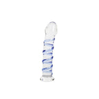 Dildo S Pleasures Blau – Eleganter Glas