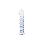Dildo S Pleasures Blau – Eleganter Glas