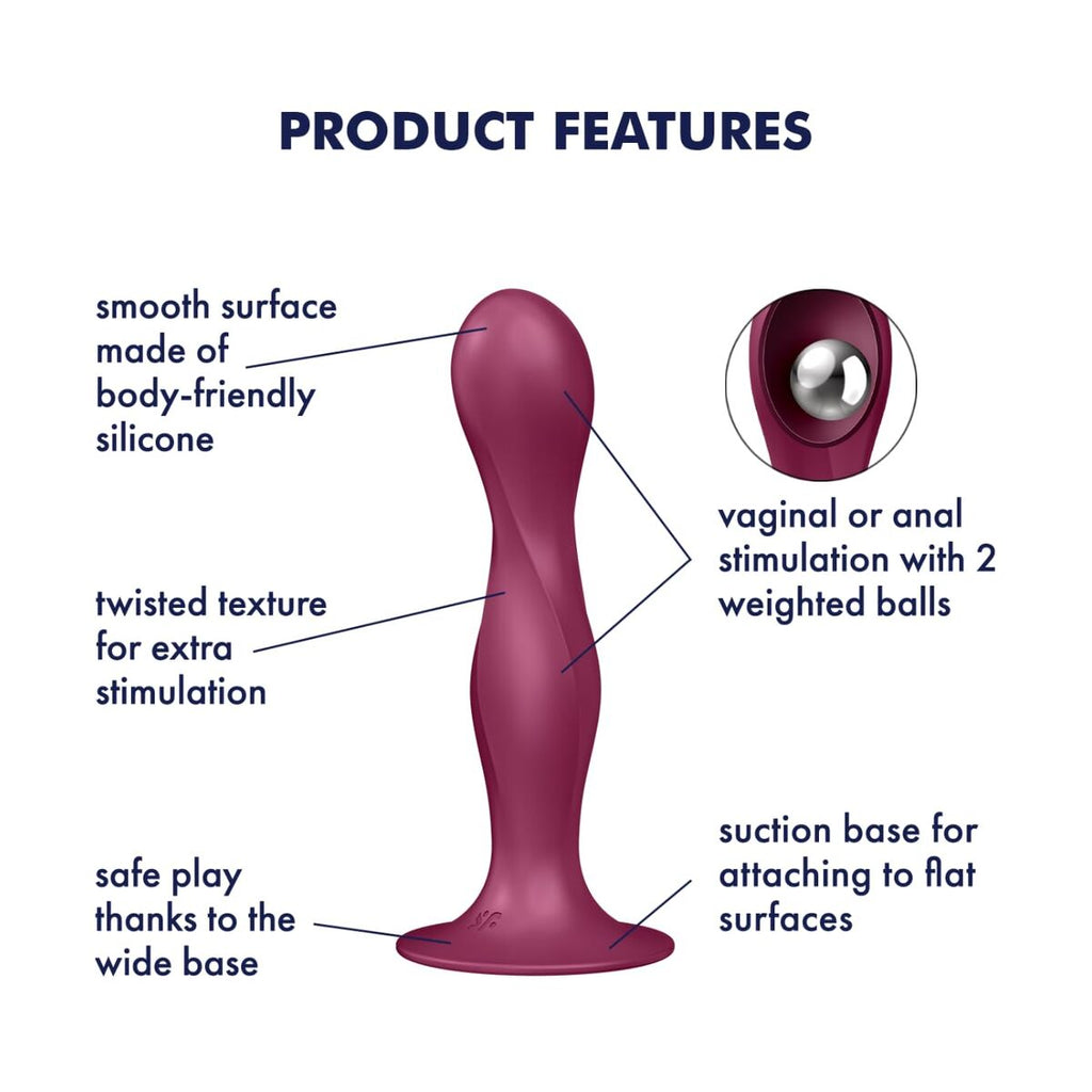 Dildo Satisfyer Rot