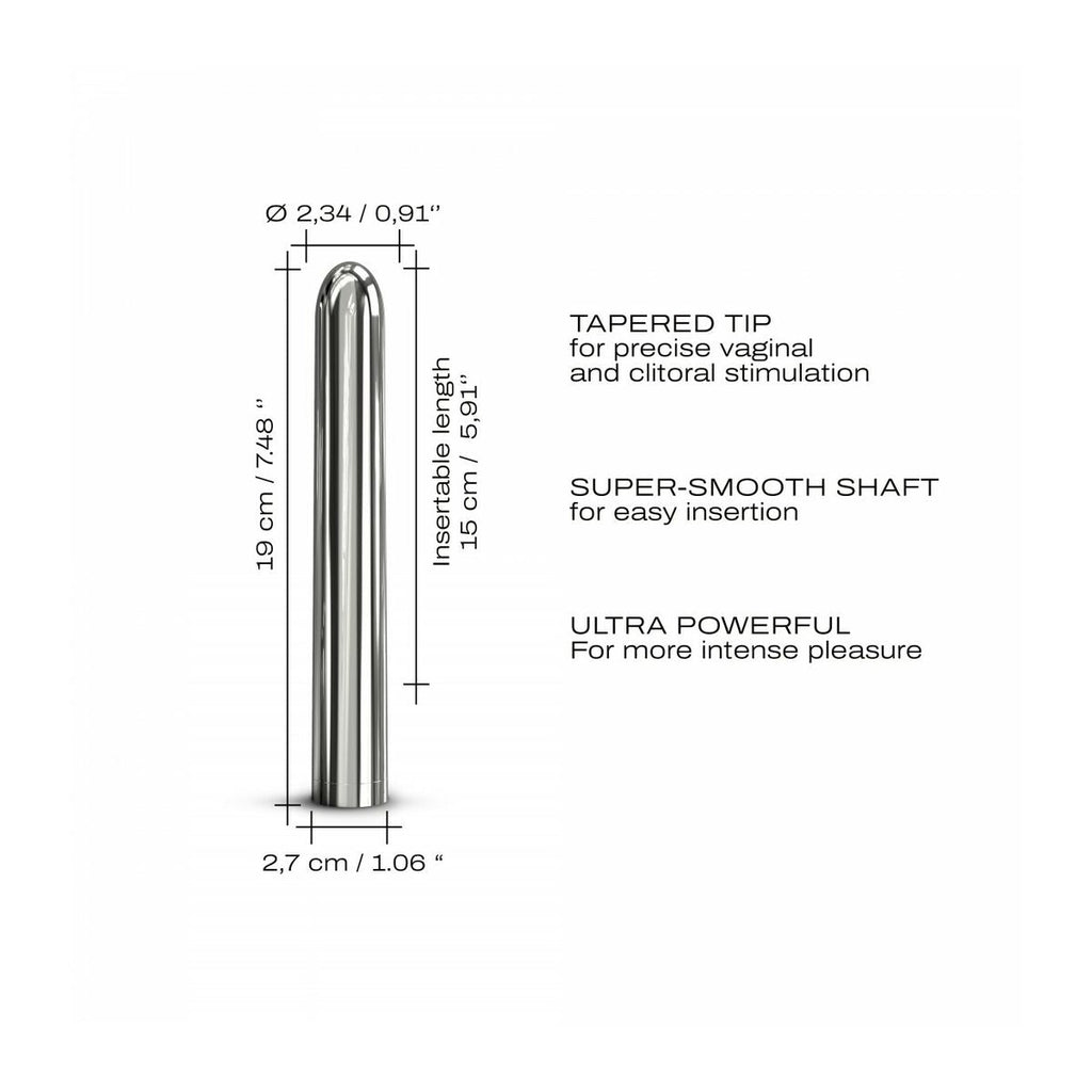 Dorcel Silber Vibrator – Aufladbares elegantes Vergnügen - Erotik Shop