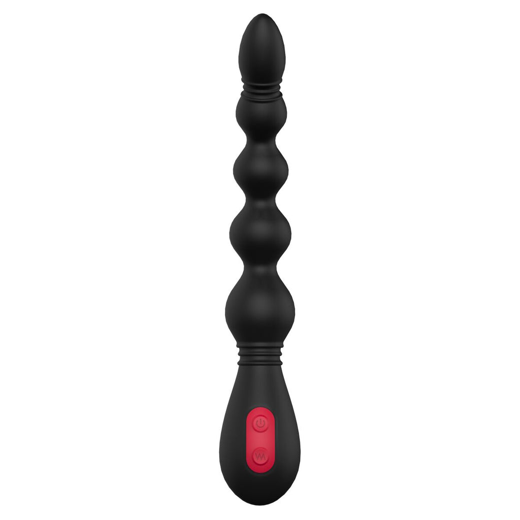 Dream Toys Essentials Flexibler Anal-Vibrator Schwarz - Erotik Shop