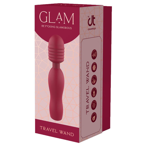 Dream Toys Glam Lila Silikon-Massagegerät 3 Stufen - Erotik Shop