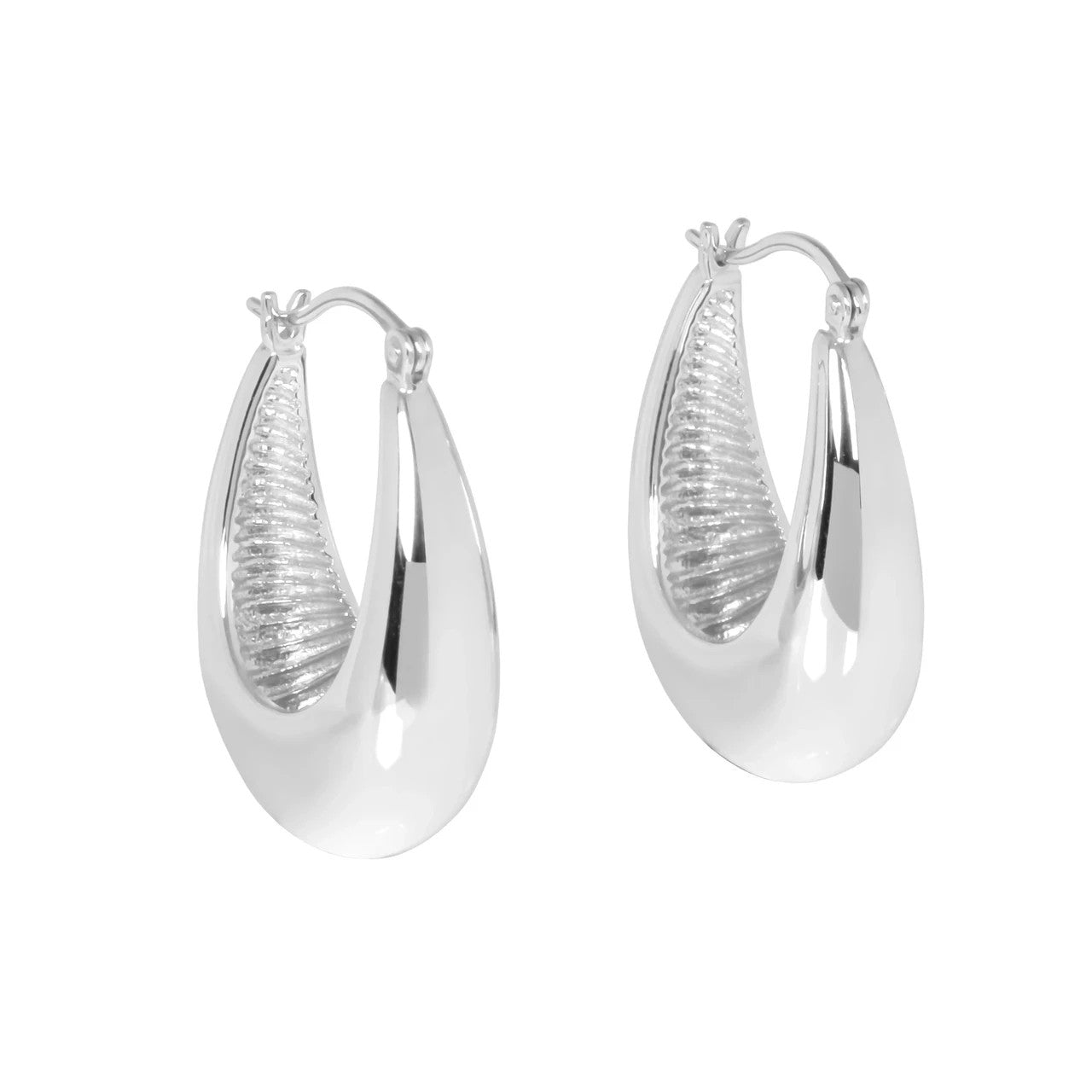 Penelope Hoops L Ohrringe – Produktansicht 2