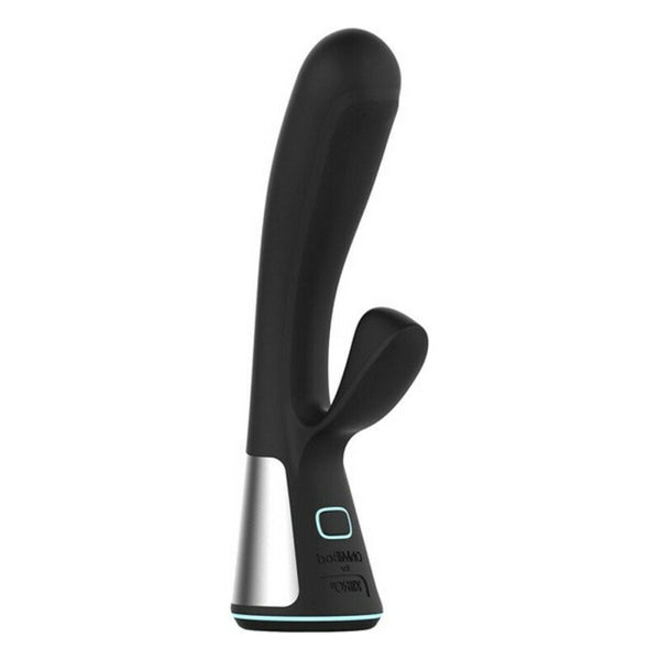 Dual-Stimulationsvibrator Kiiroo – Ergonomisch Schwarz 18 cm - Erotik Shop