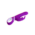 Dual Stimulationsvibrator Lila – Wasserfest & Aufladbar
