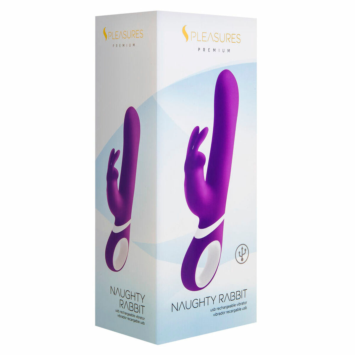 Dual Stimulationsvibrator Lila – Wasserfest & Aufladbar