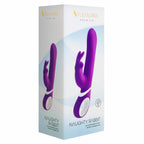 Dual Stimulationsvibrator Lila – Wasserfest & Aufladbar - Erotik Shop