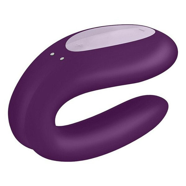 Dual Stimulationsvibrator Satisfyer Double Joy Violett - Erotik Shop