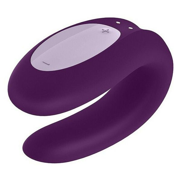 Dual Stimulationsvibrator Satisfyer Double Joy Violett - Erotik Shop