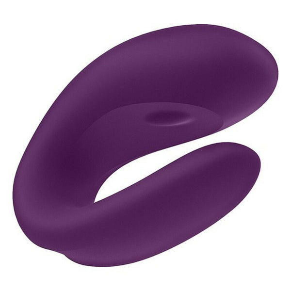 Dual Stimulationsvibrator Satisfyer Double Joy Violett - Erotik Shop