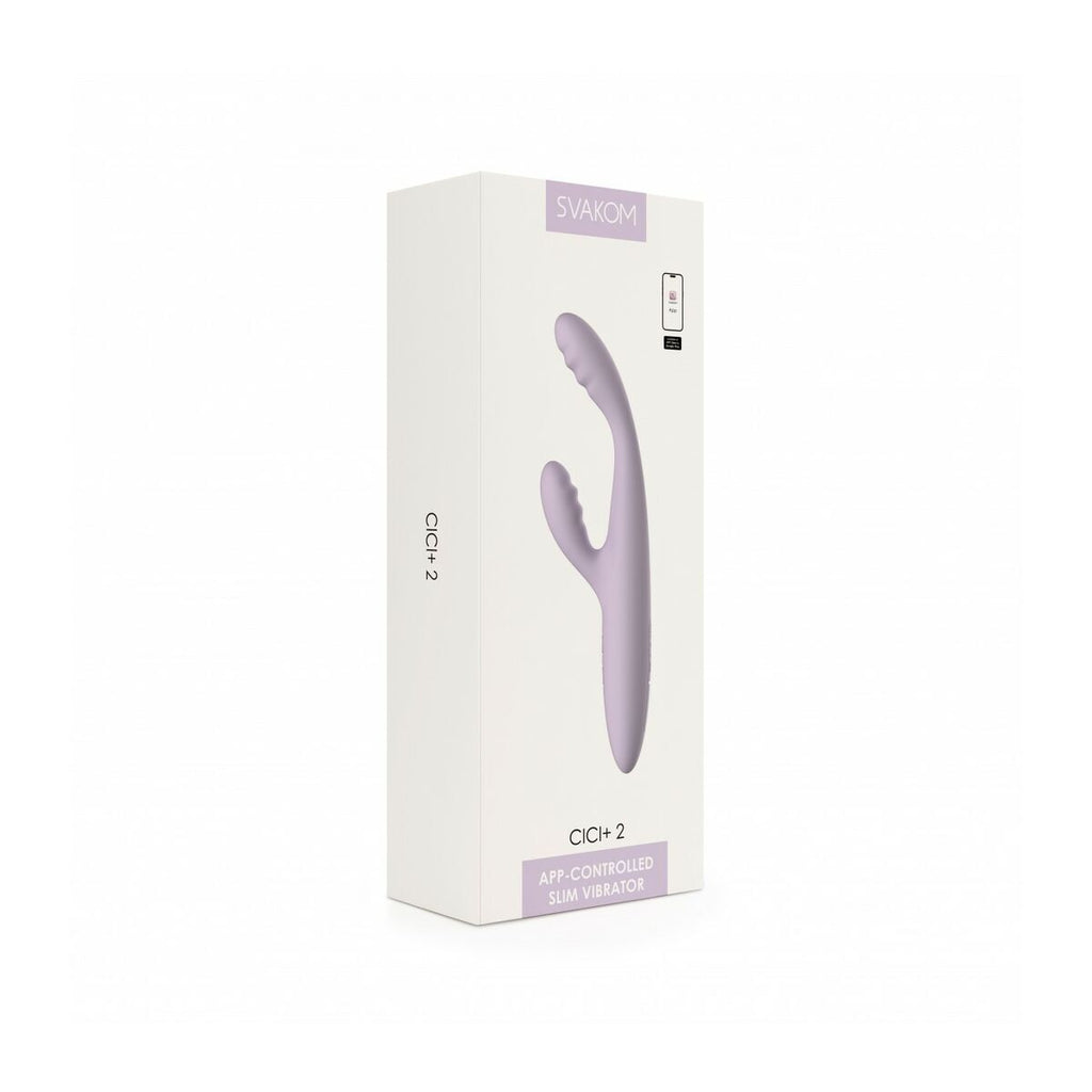 Dual Stimulationsvibrator Svakom Lila jetzt kaufen