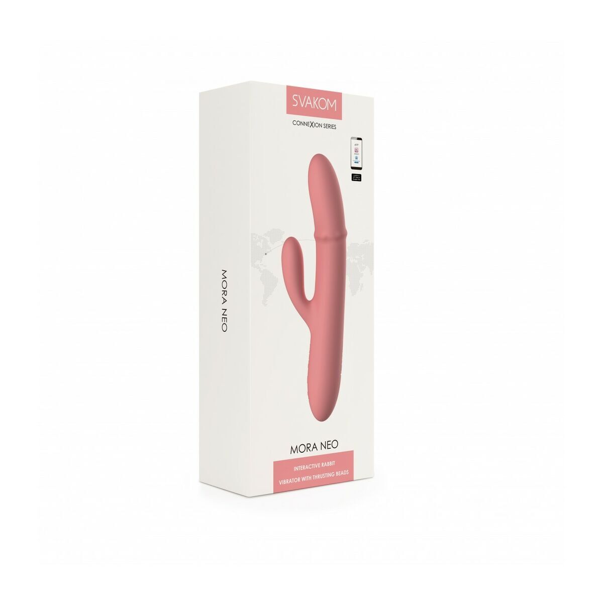 Dual Stimulationsvibrator Svakom Rosa Pfirsich kaufen - Erotik Shop