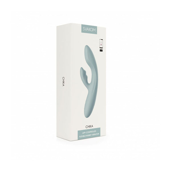 Dual Stimulationsvibrator Svakom türkis jetzt reduziert - Erotik Shop