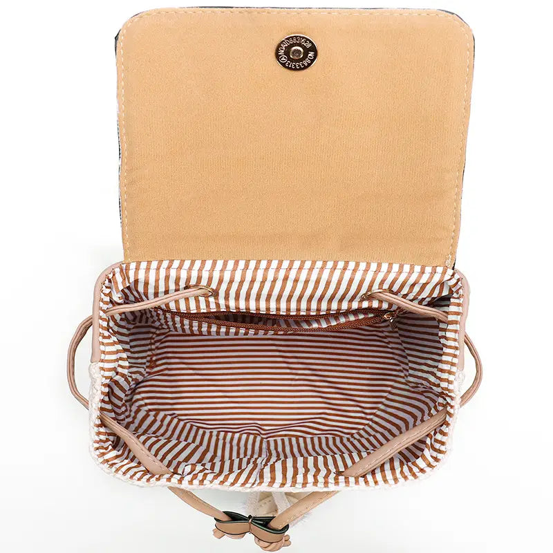 Bellique Damen Rucksack aus PU-Leder